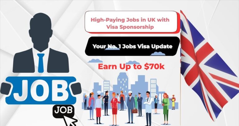 High-Paying Jobs in UK with Visa Sponsorship